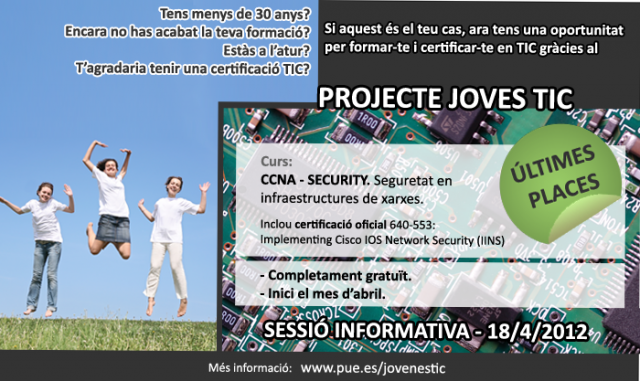 Curso CCNA Security del proyecto Jóvenes TIC