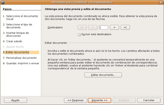 asistente combinacion correspondencia 8 asistente combinacion correspondencia 8